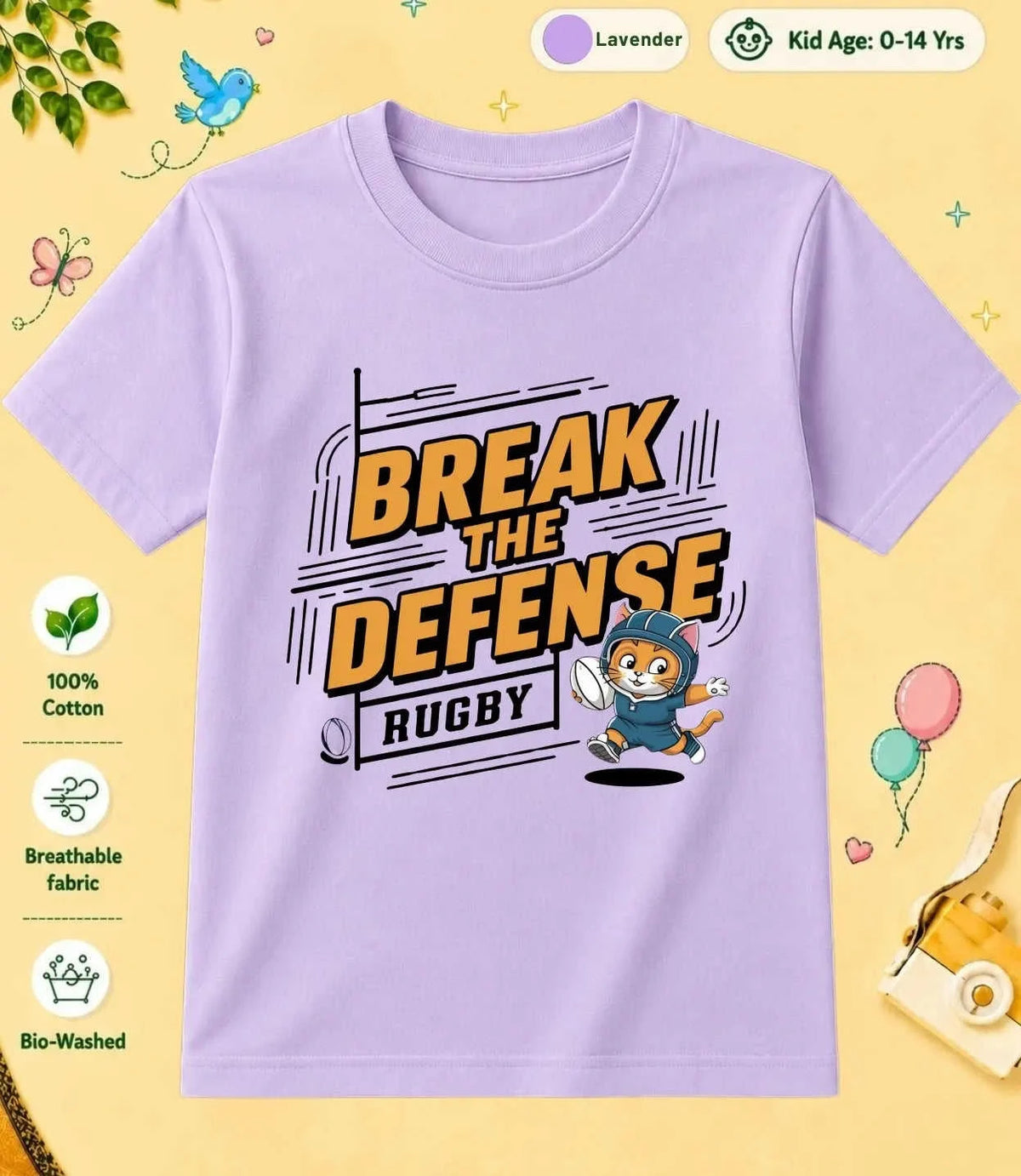 30 August Special Day Kid Cotton Tee Swiftsoul
