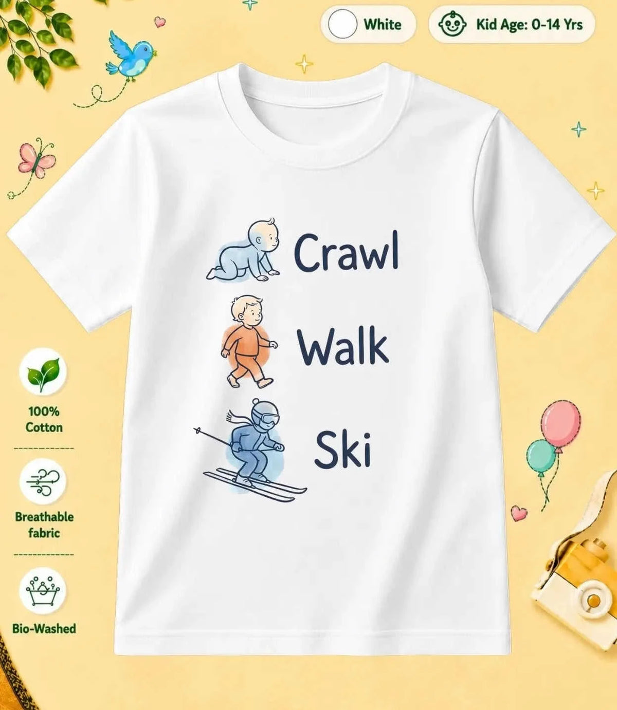 30 December Special Day Kid Cotton Tee Swiftsoul