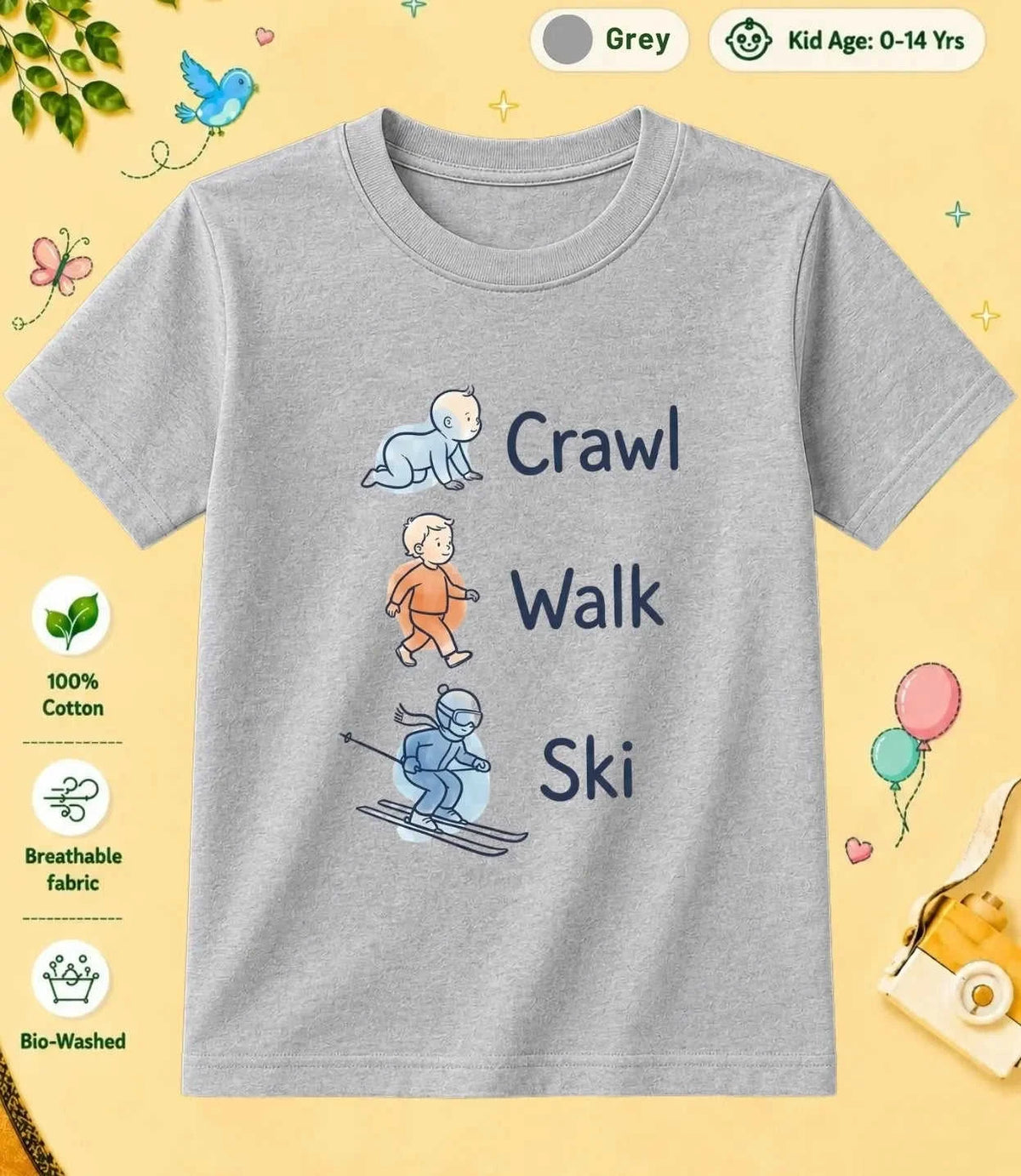 30 December Special Day Kid Cotton Tee Swiftsoul