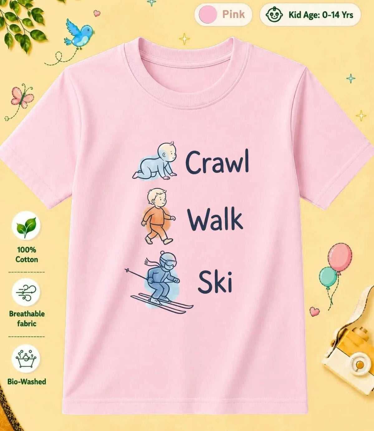 30 December Special Day Kid Cotton Tee Swiftsoul