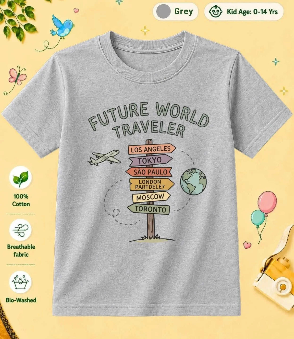 30 November Special Day Kid Cotton Tee Swiftsoul