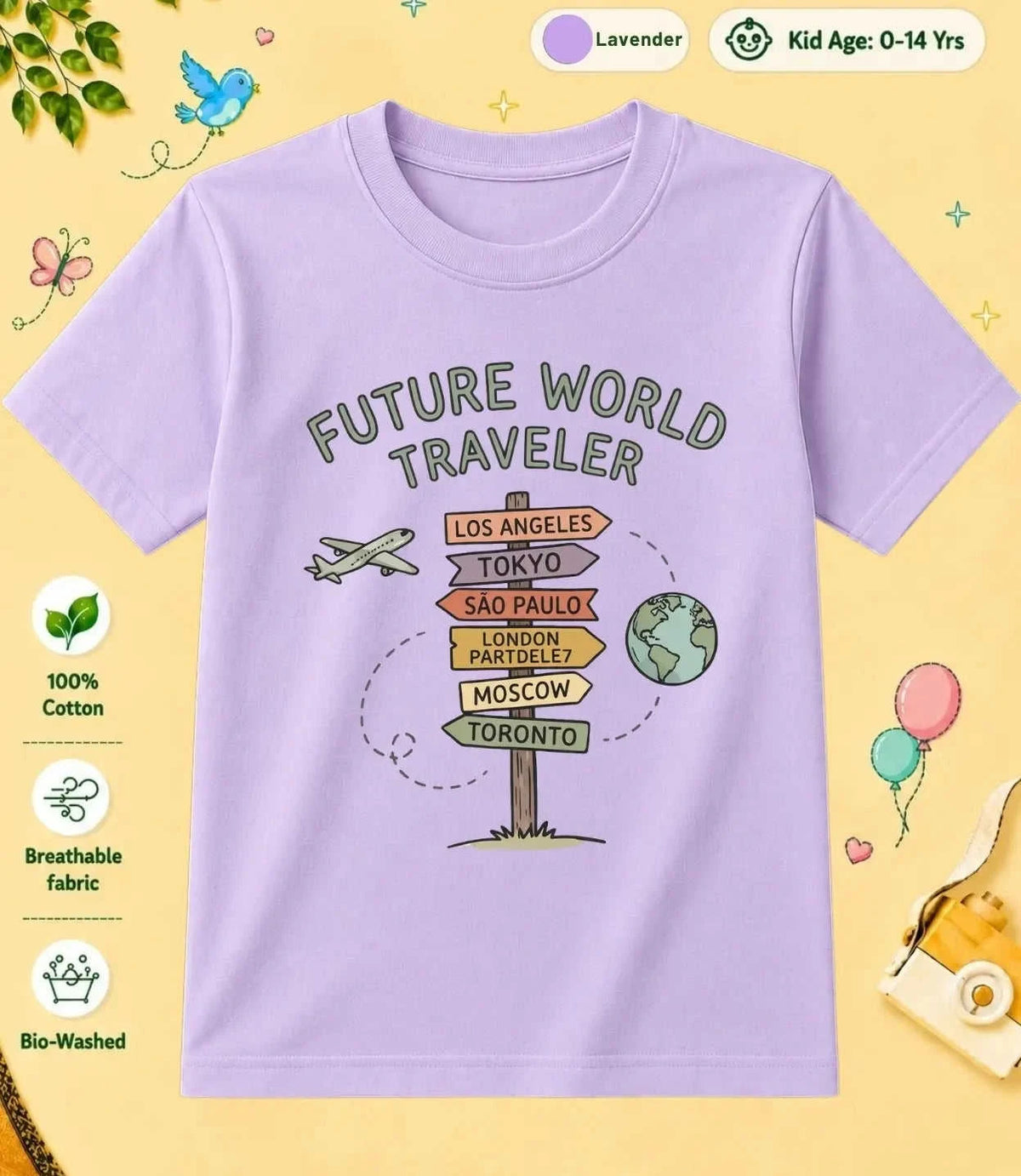 30 November Special Day Kid Cotton Tee Swiftsoul