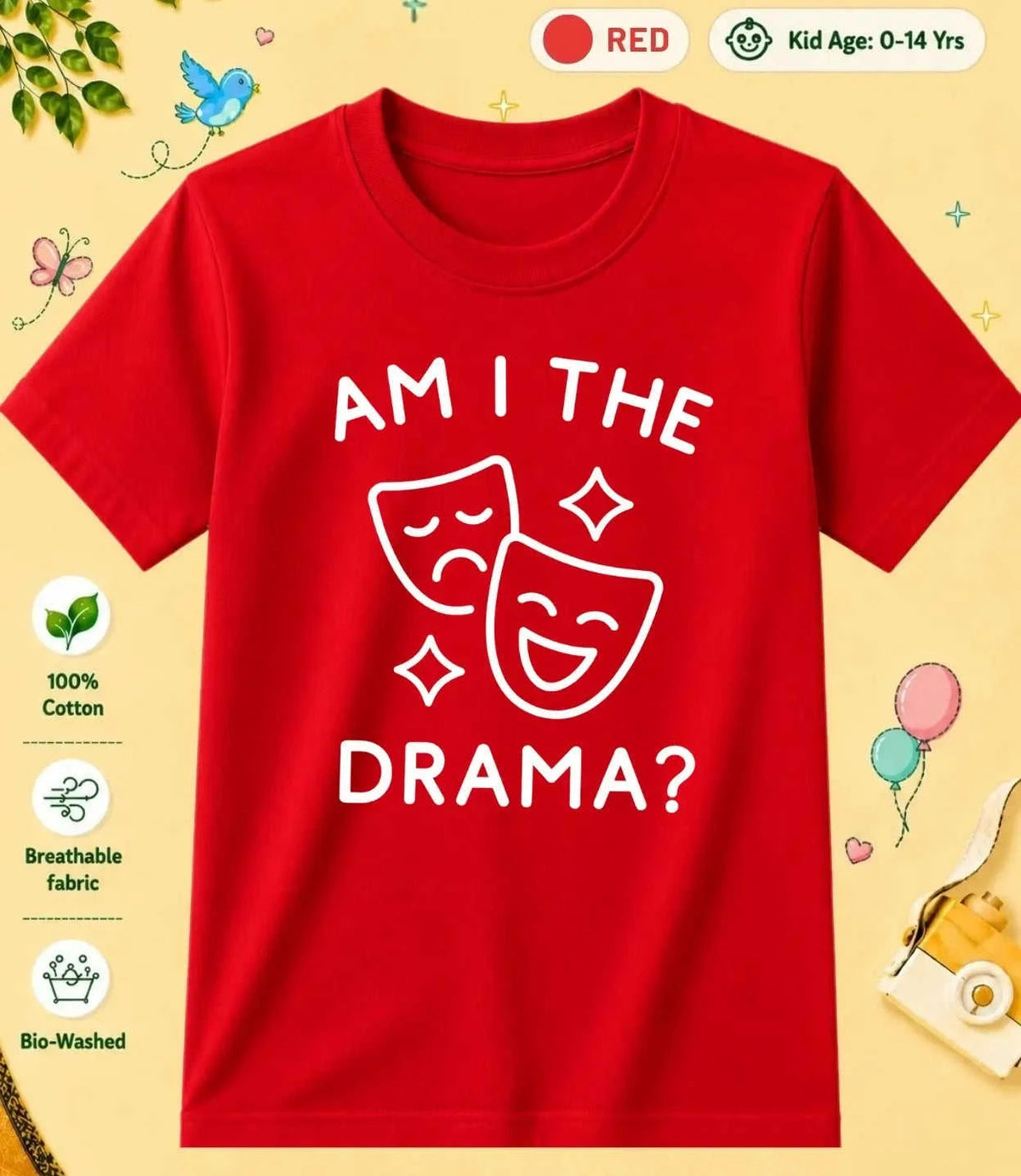 30 October Special Day Kid Cotton Tee Swiftsoul