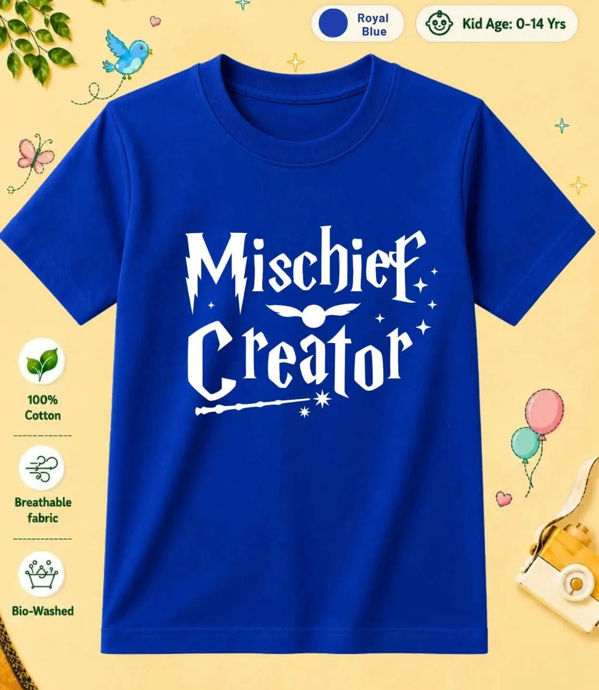 30 October Special Day Kid Cotton Tee Swiftsoul