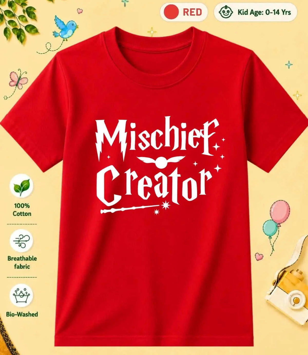 30 October Special Day Kid Cotton Tee Swiftsoul