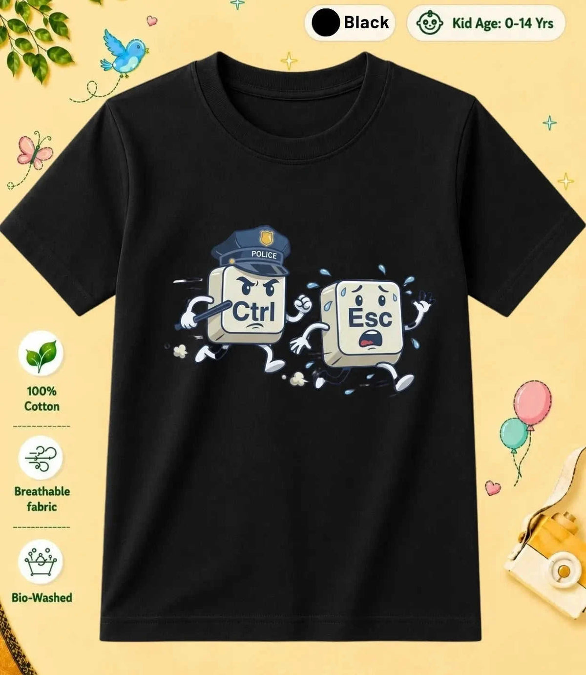 30 October Special Day Kid Cotton Tee Swiftsoul