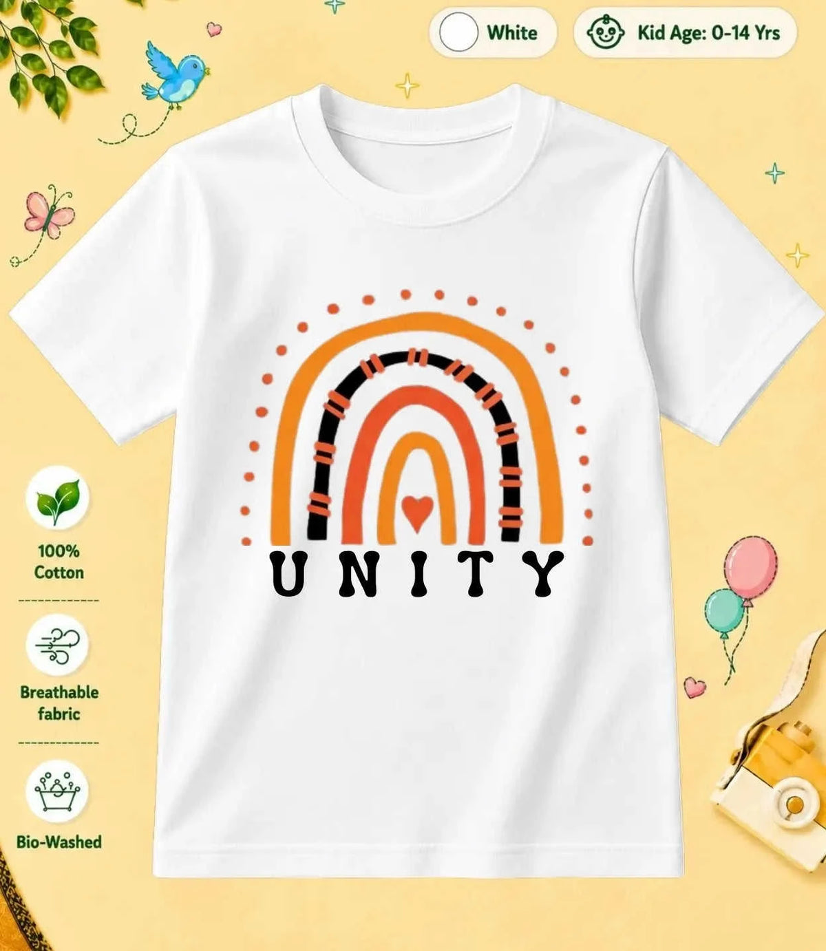 31 October Special Day Kid Cotton Tee Swiftsoul