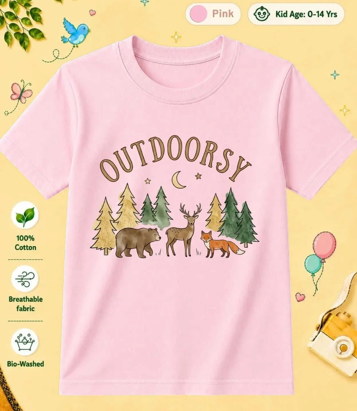 4 December Special Day Kid Cotton Tee Swiftsoul