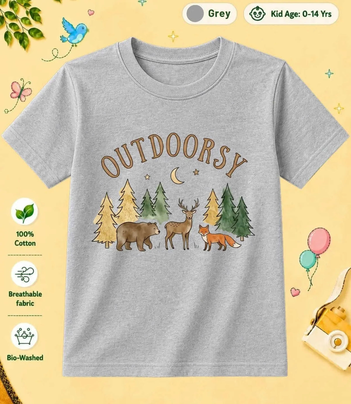 4 December Special Day Kid Cotton Tee Swiftsoul