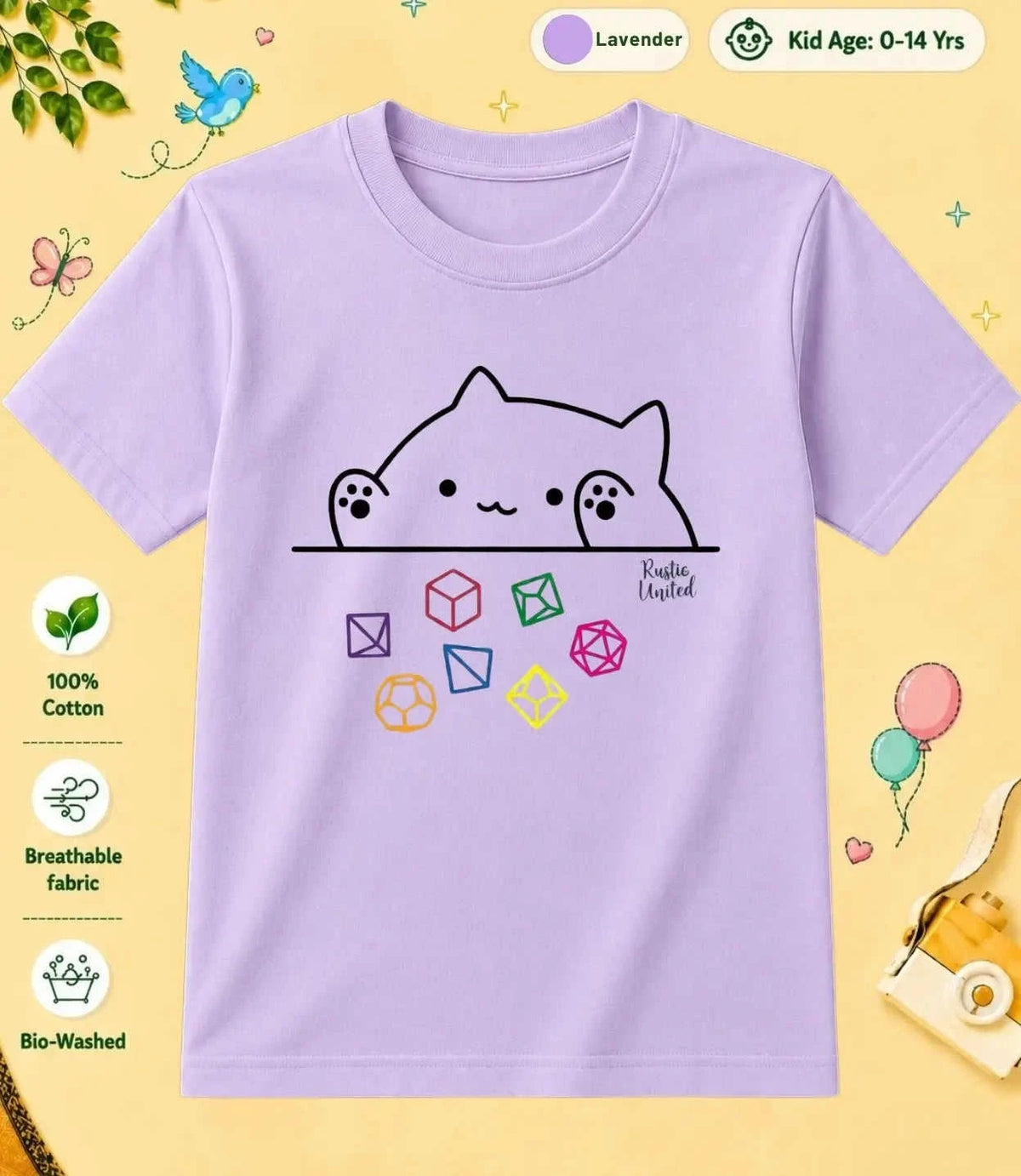 4 December Special Day Kid Cotton Tee Swiftsoul