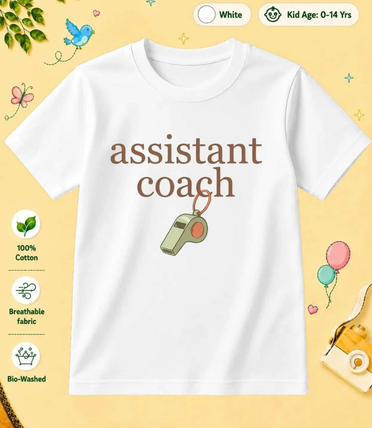 4 November Special Day Kid Cotton Tee Swiftsoul