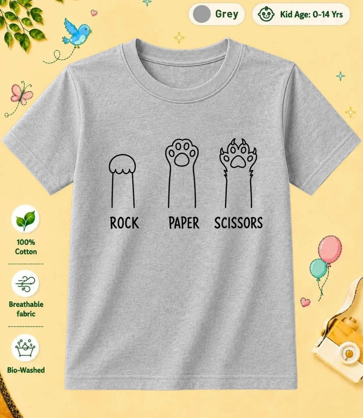 4 November Special Day Kid Cotton Tee Swiftsoul
