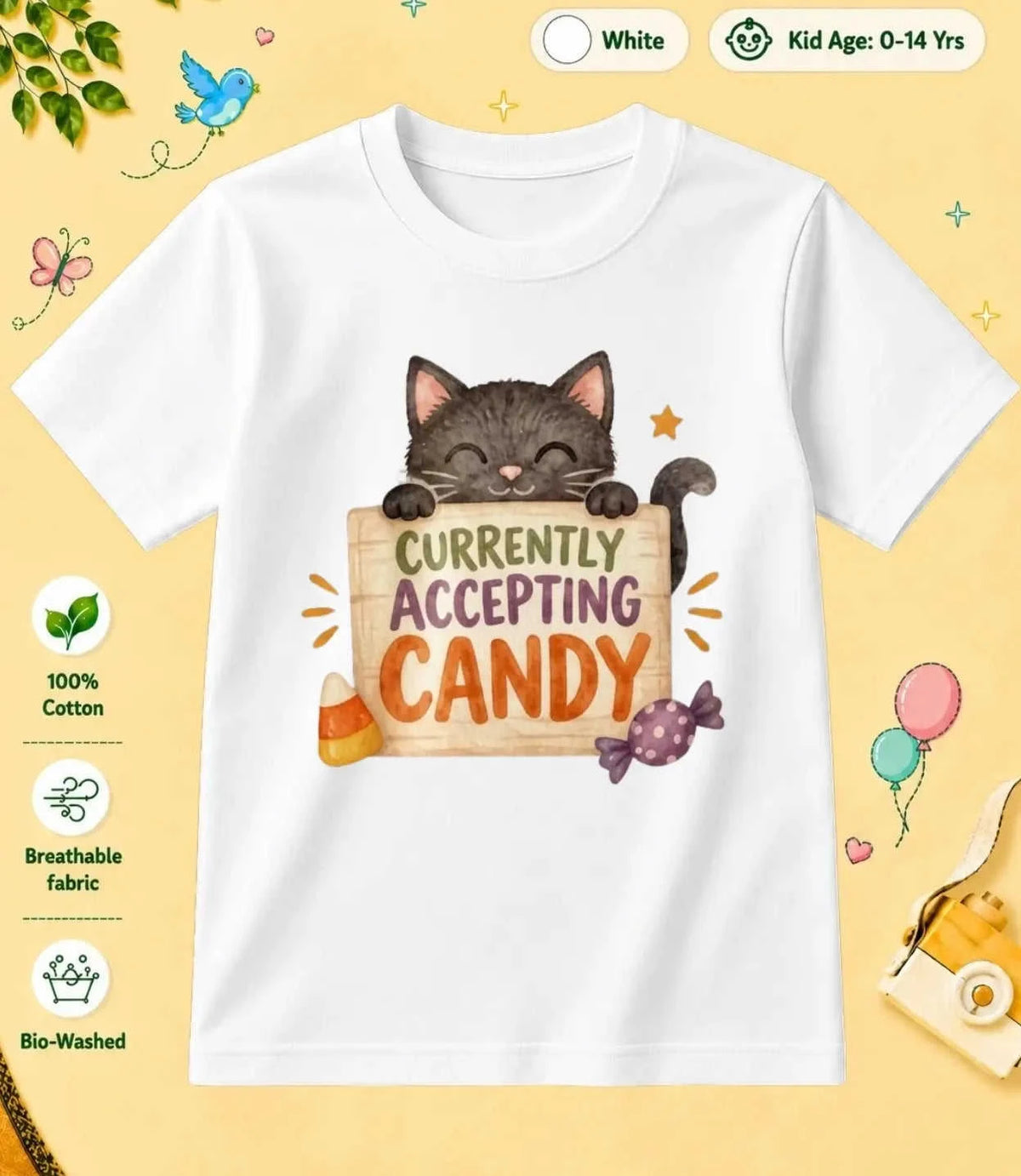4 November Special Day Kid Cotton Tee Swiftsoul