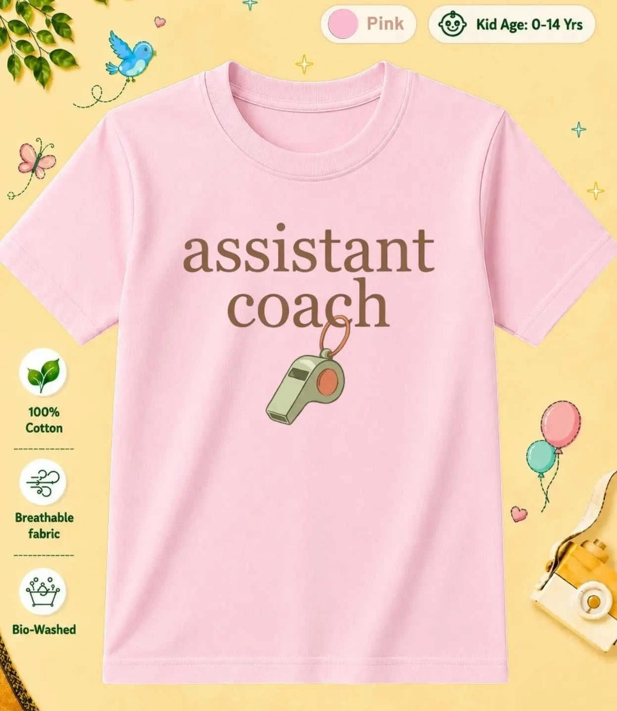 4 November Special Day Kid Cotton Tee Swiftsoul