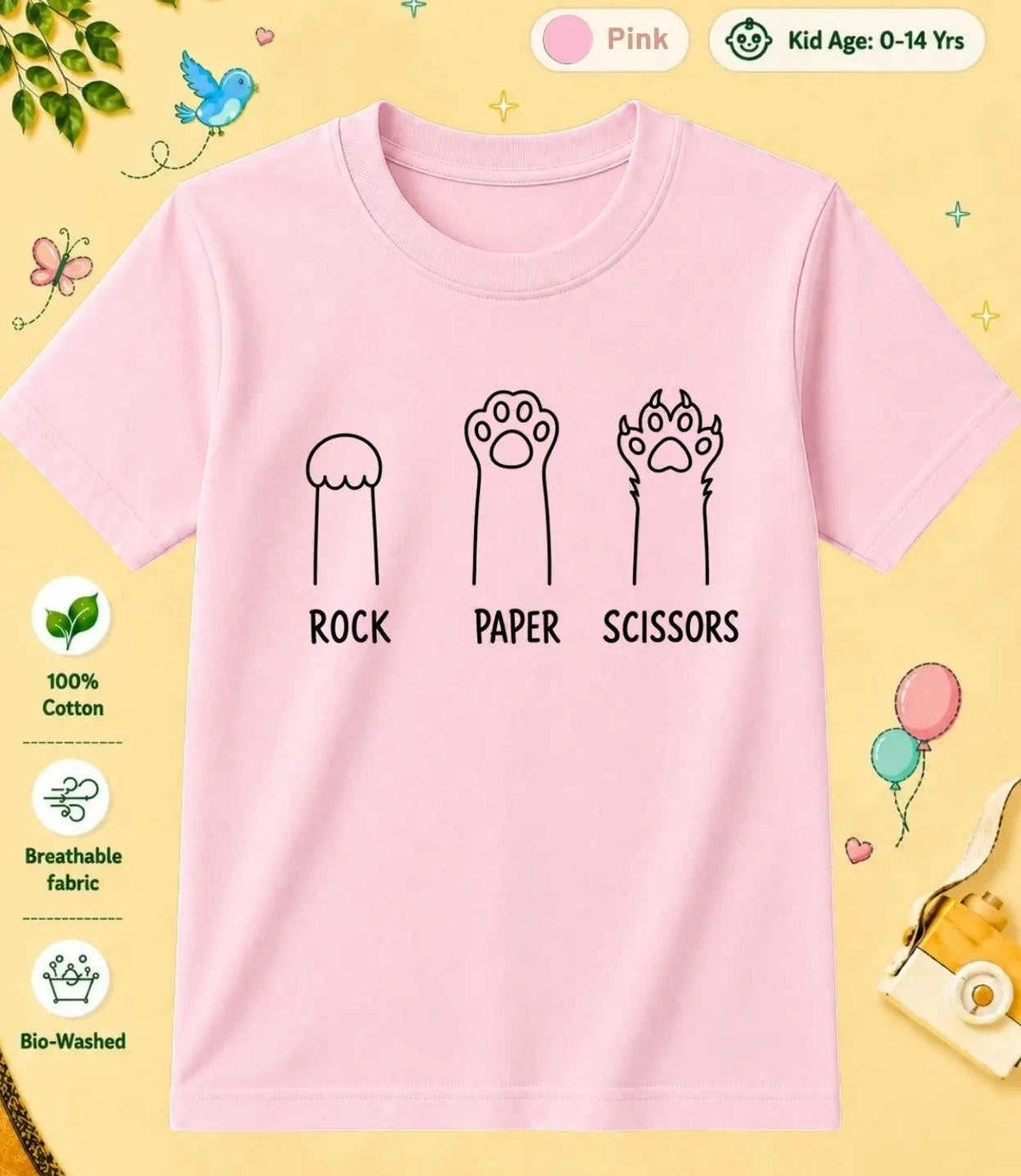 4 November Special Day Kid Cotton Tee Swiftsoul