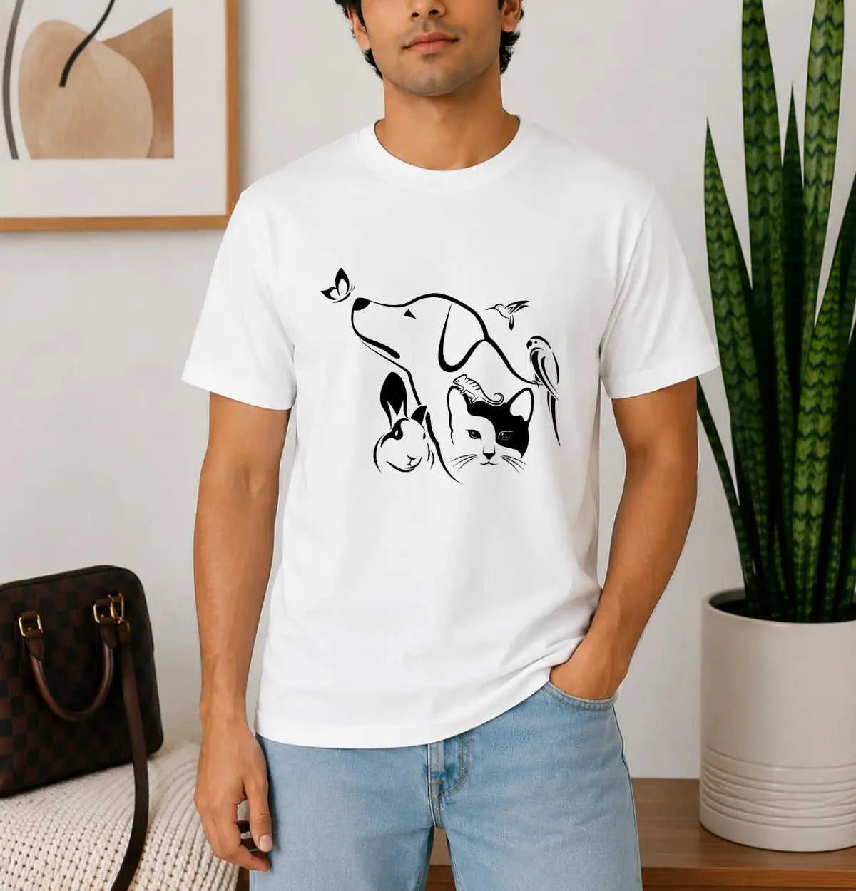 4 October Theme Cotton Tee Swiftsoul