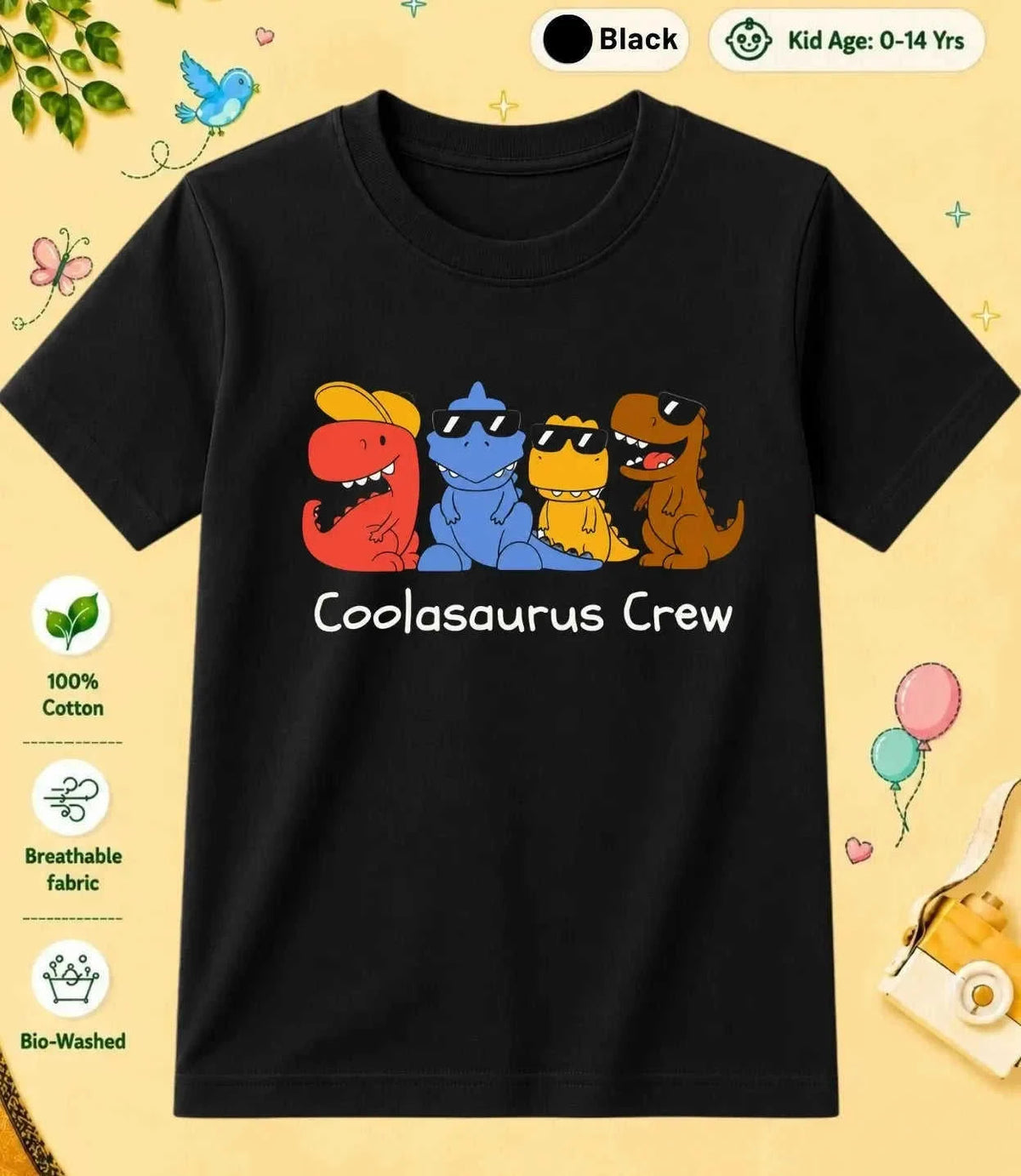 4 September Special Day Kid Cotton Tee Swiftsoul