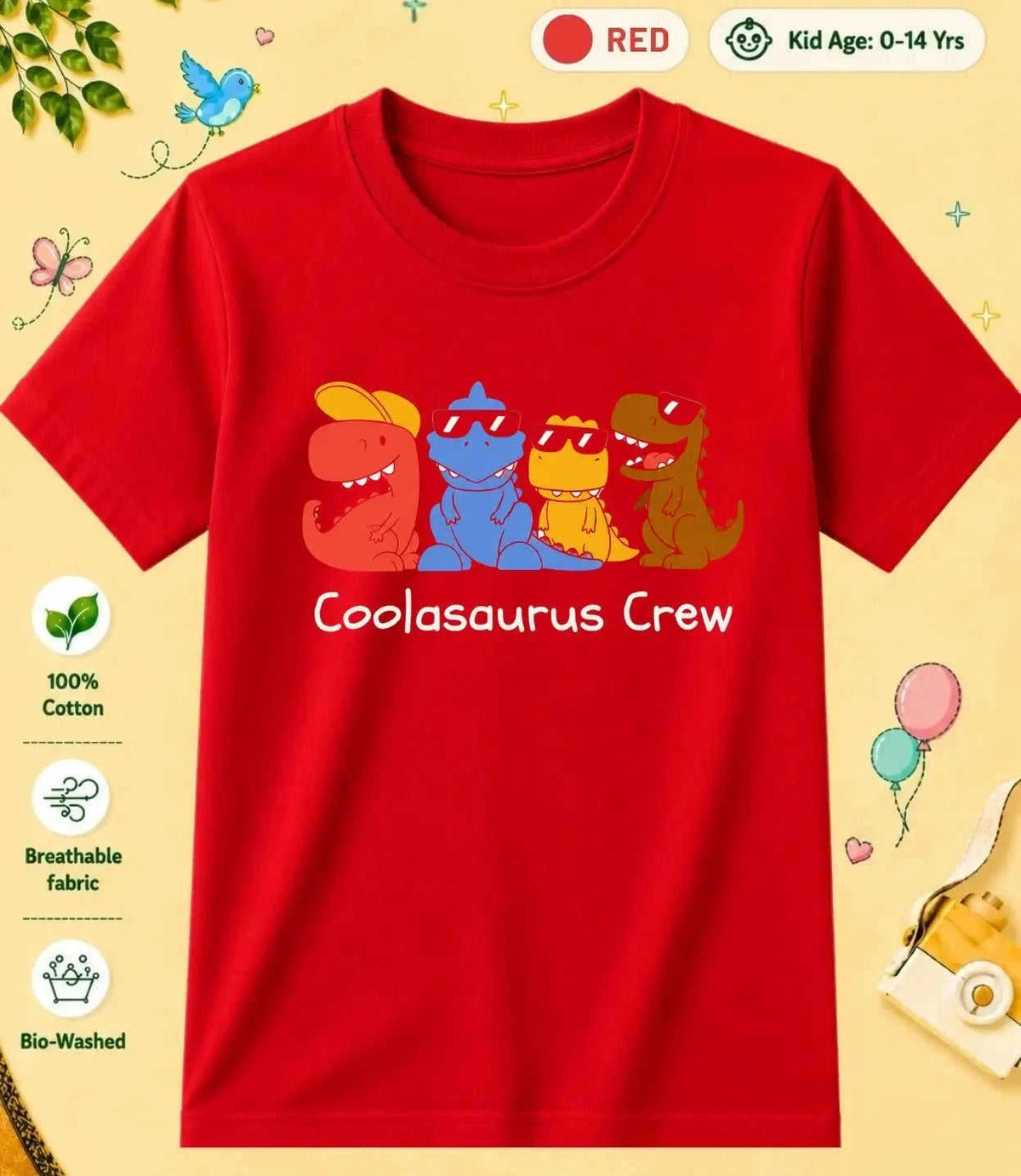 4 September Special Day Kid Cotton Tee Swiftsoul