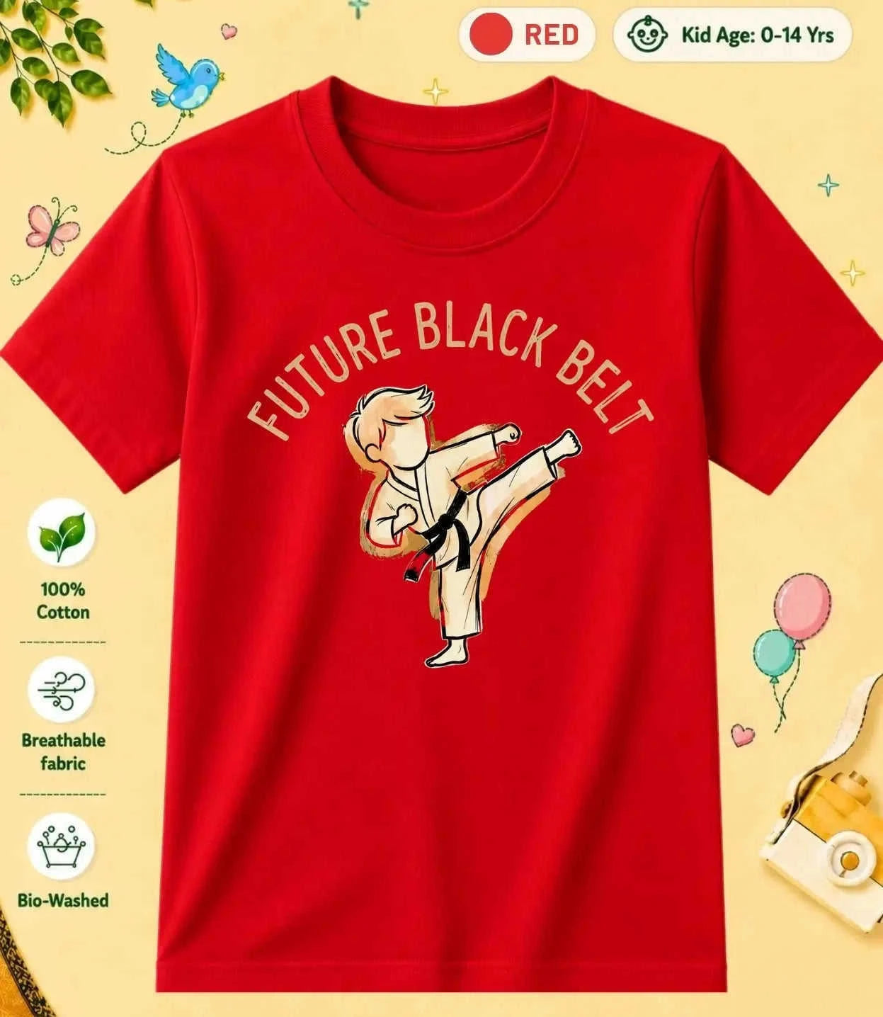 4 September Special Day Kid Cotton Tee Swiftsoul