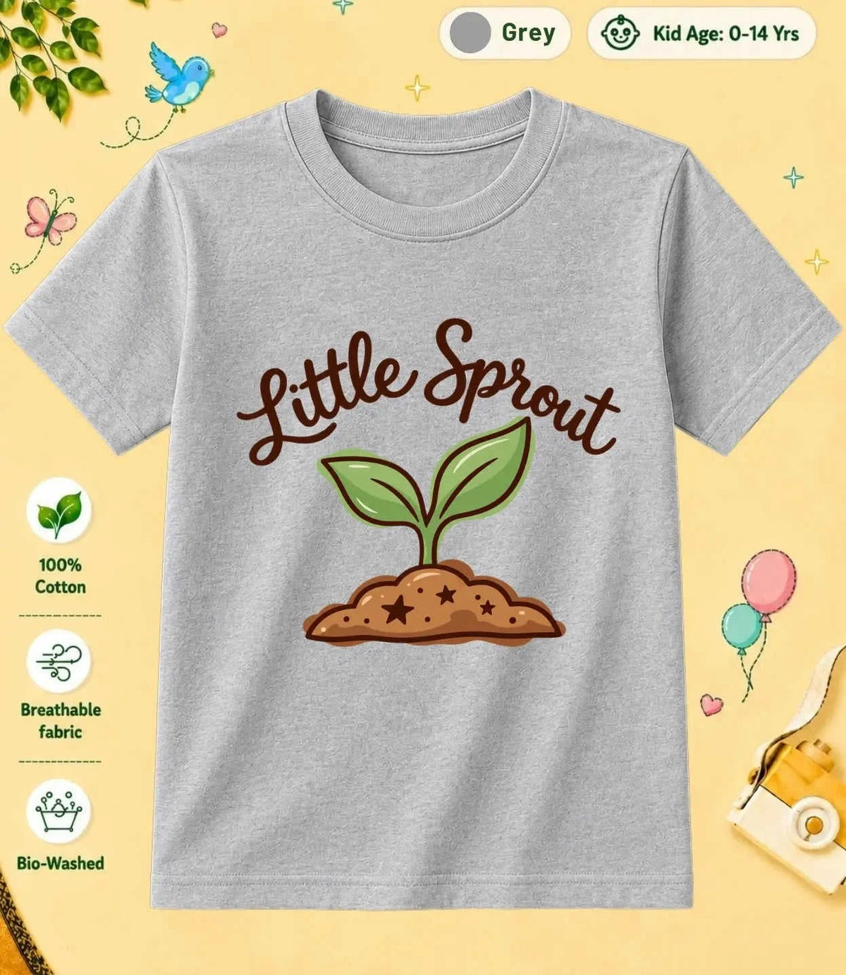 5 December Special Day Kid Cotton Tee Swiftsoul