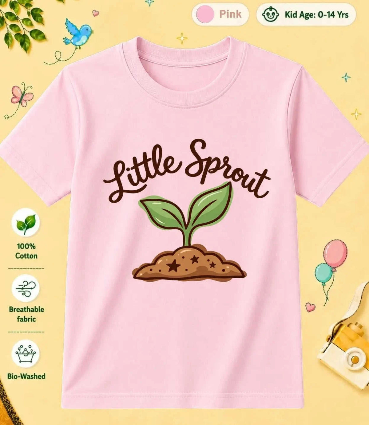 5 December Special Day Kid Cotton Tee Swiftsoul