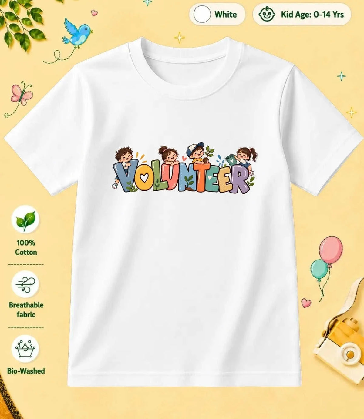 5 December Special Day Kid Cotton Tee Swiftsoul