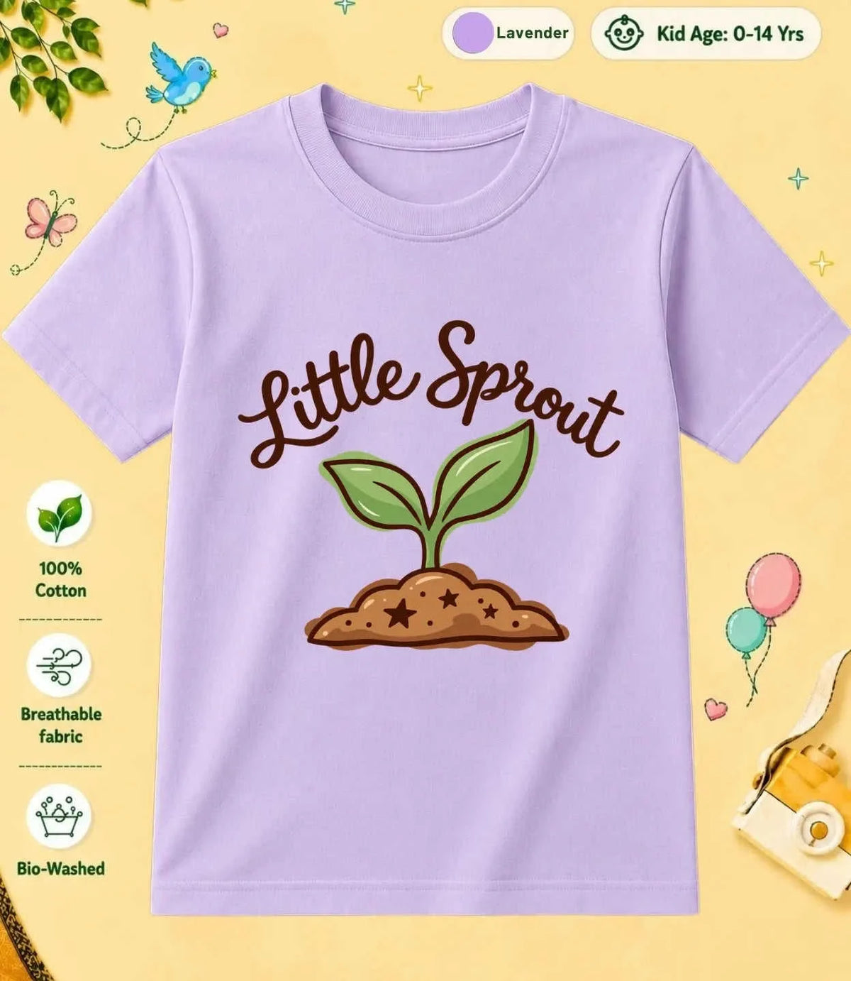 5 December Special Day Kid Cotton Tee Swiftsoul