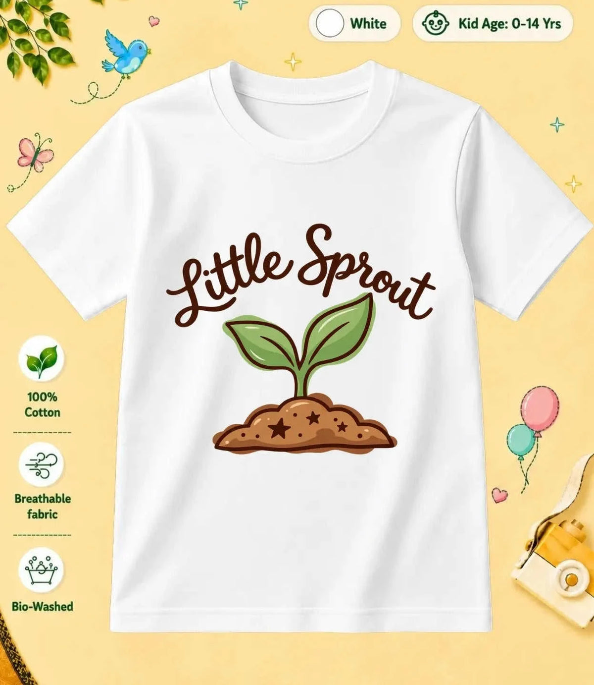 5 December Special Day Kid Cotton Tee Swiftsoul