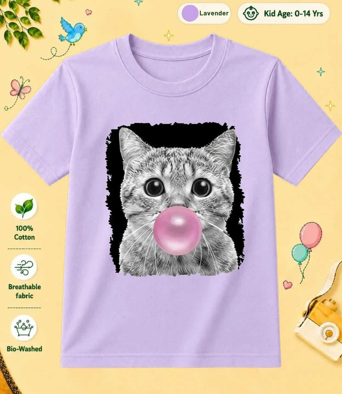 5 February Special Day Kid Cotton Tshirt Swiftsoul