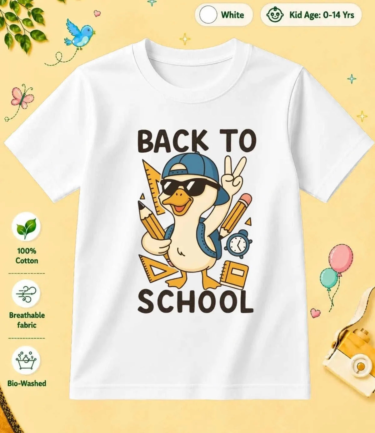 5 November Special Day Kid Cotton Tee Swiftsoul