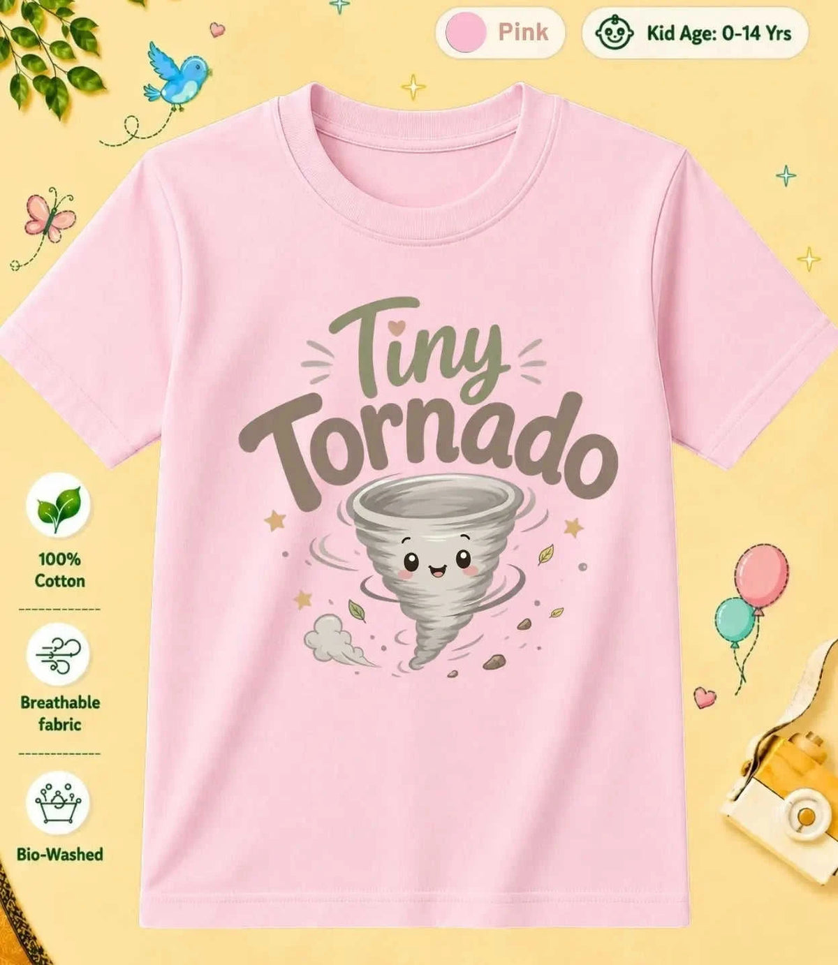 5 November Special Day Kid Cotton Tee Swiftsoul