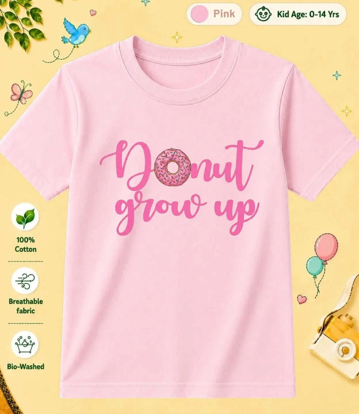 5 November Special Day Kid Cotton Tee Swiftsoul