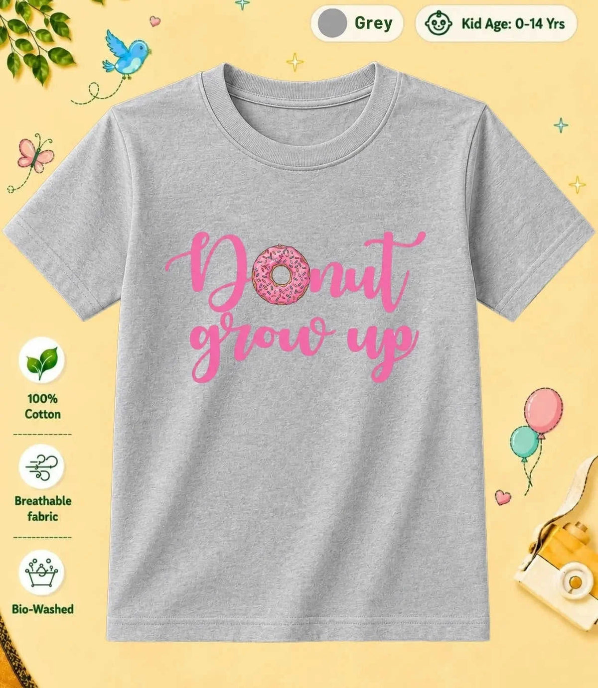 5 November Special Day Kid Cotton Tee Swiftsoul