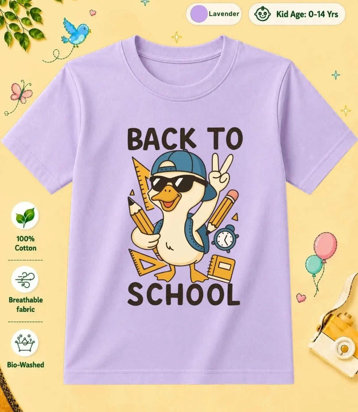 5 November Special Day Kid Cotton Tee Swiftsoul