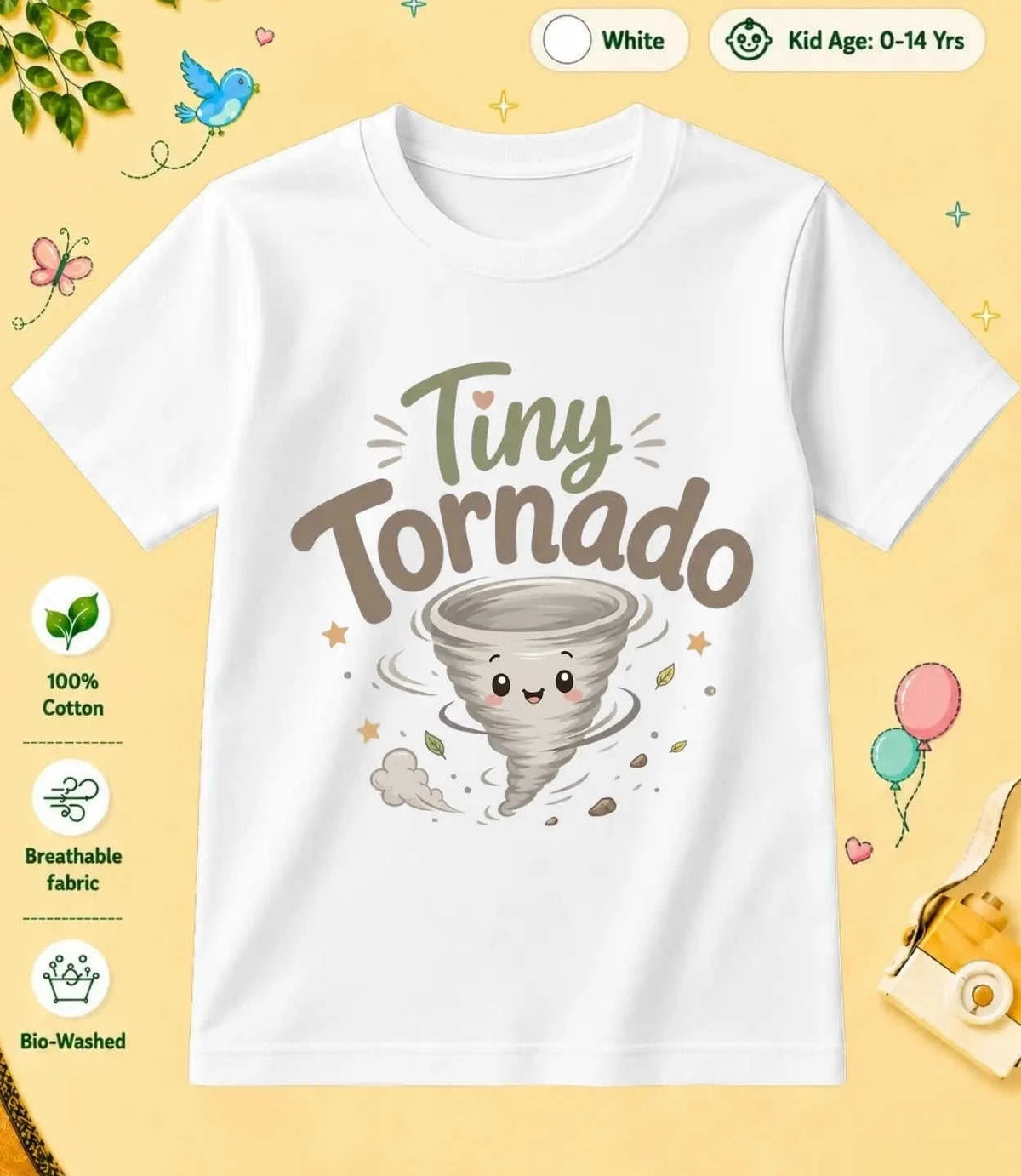 5 November Special Day Kid Cotton Tee Swiftsoul