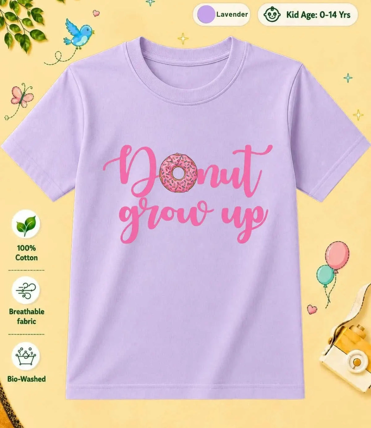5 November Special Day Kid Cotton Tee Swiftsoul
