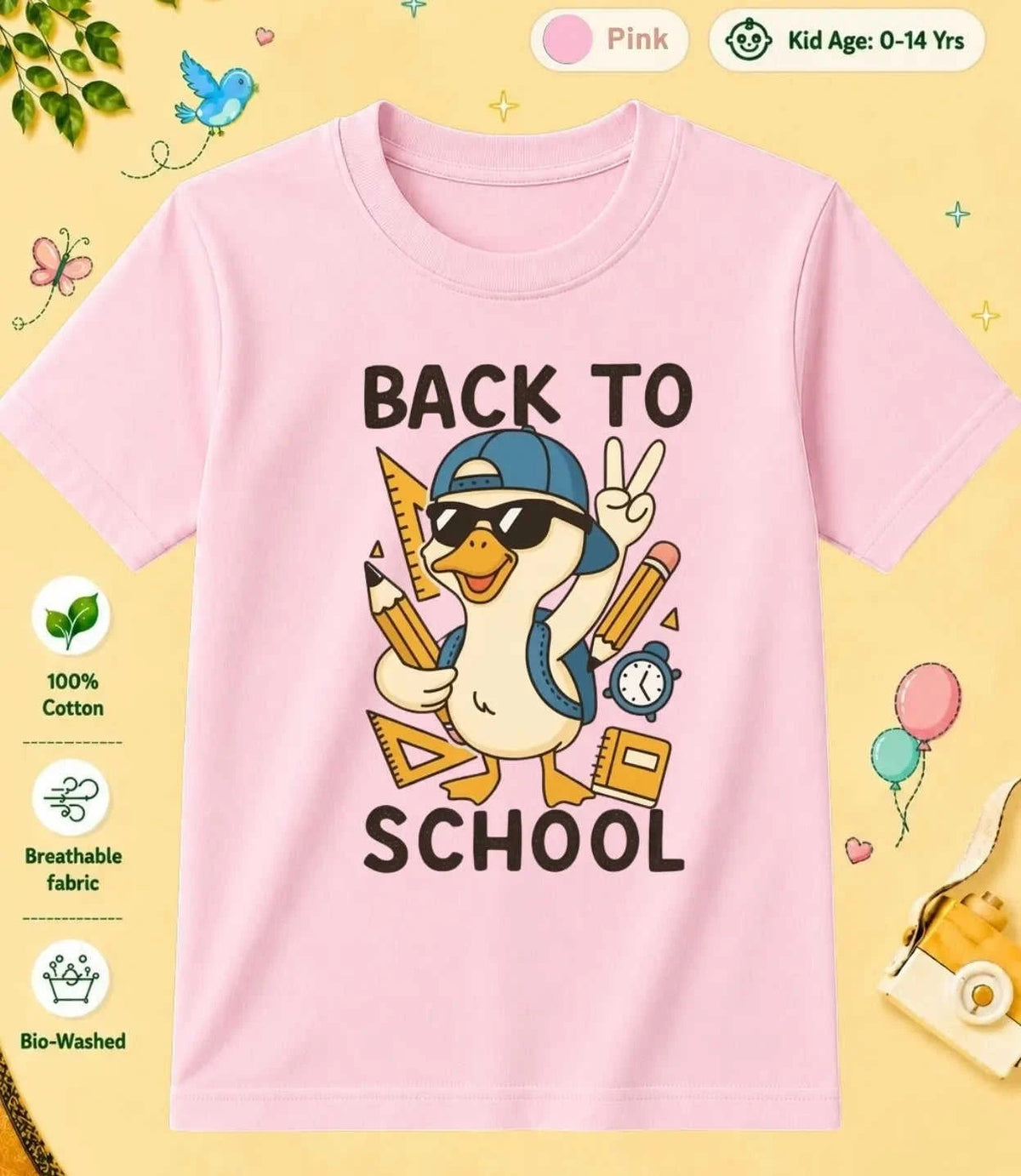 5 November Special Day Kid Cotton Tee Swiftsoul