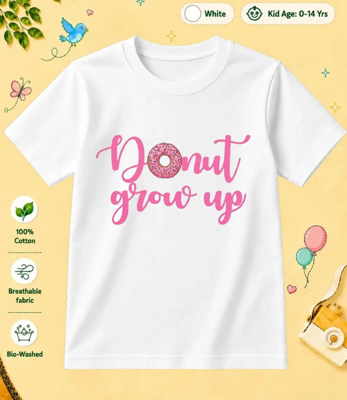 5 November Special Day Kid Cotton Tee Swiftsoul