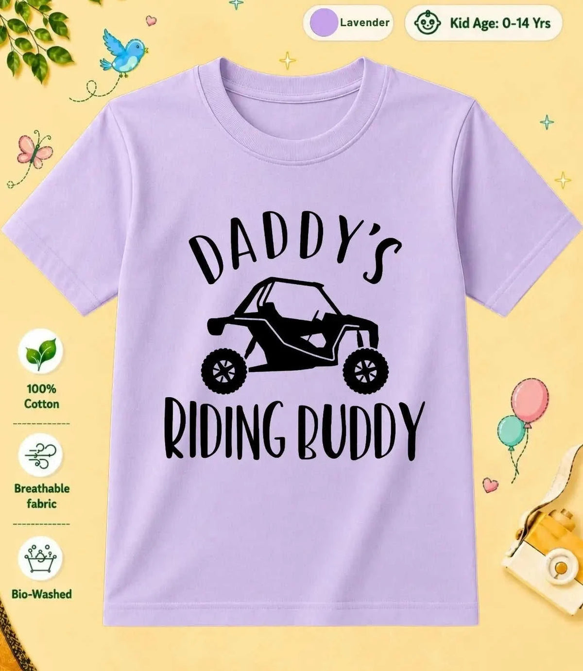 5 October Special Day Kid Cotton Tee Swiftsoul