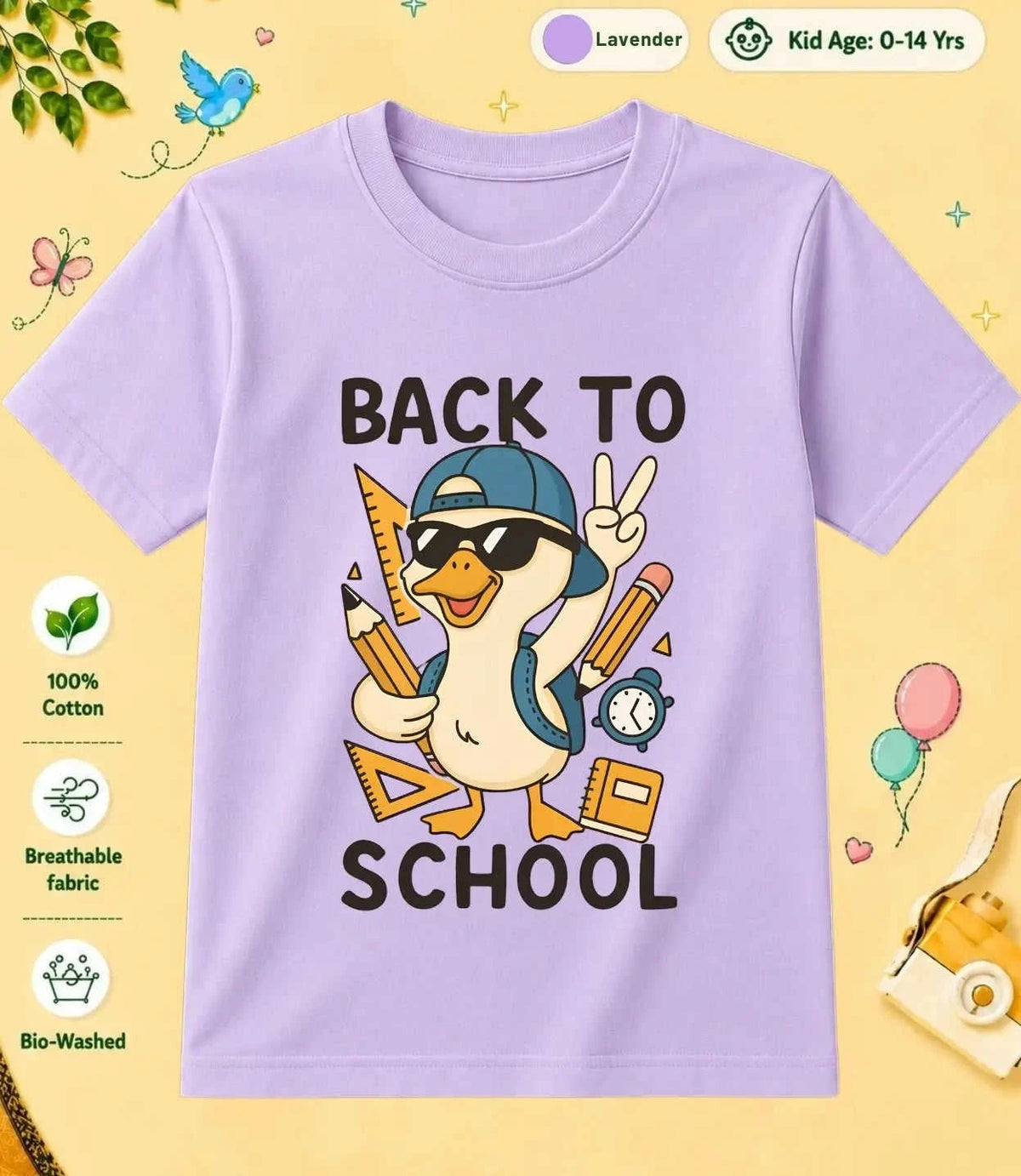 5 October Special Day Kid Cotton Tee Swiftsoul