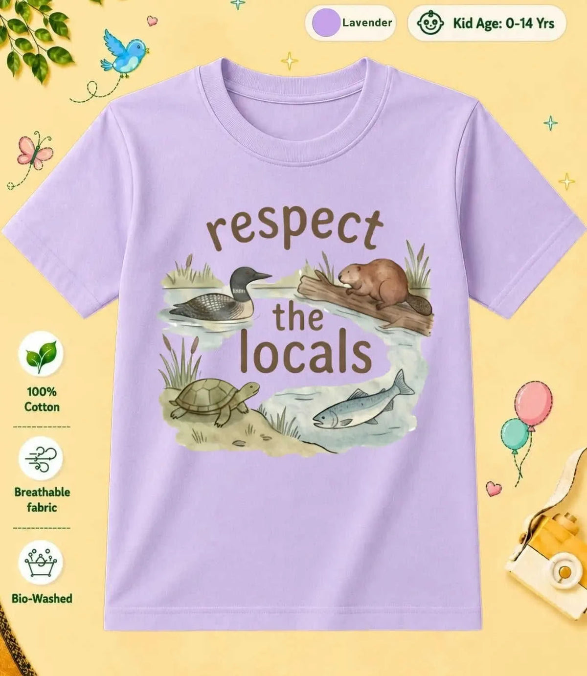 5 October Special Day Kid Cotton Tee Swiftsoul
