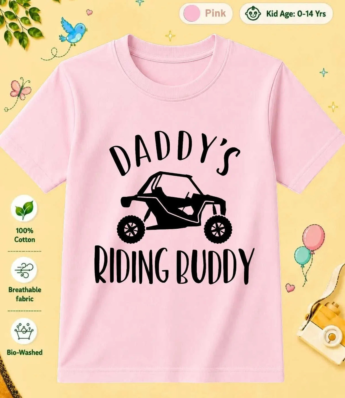 5 October Special Day Kid Cotton Tee Swiftsoul