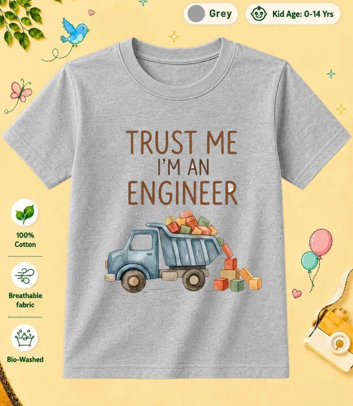 6 December Special Day Kid Cotton Tee Swiftsoul