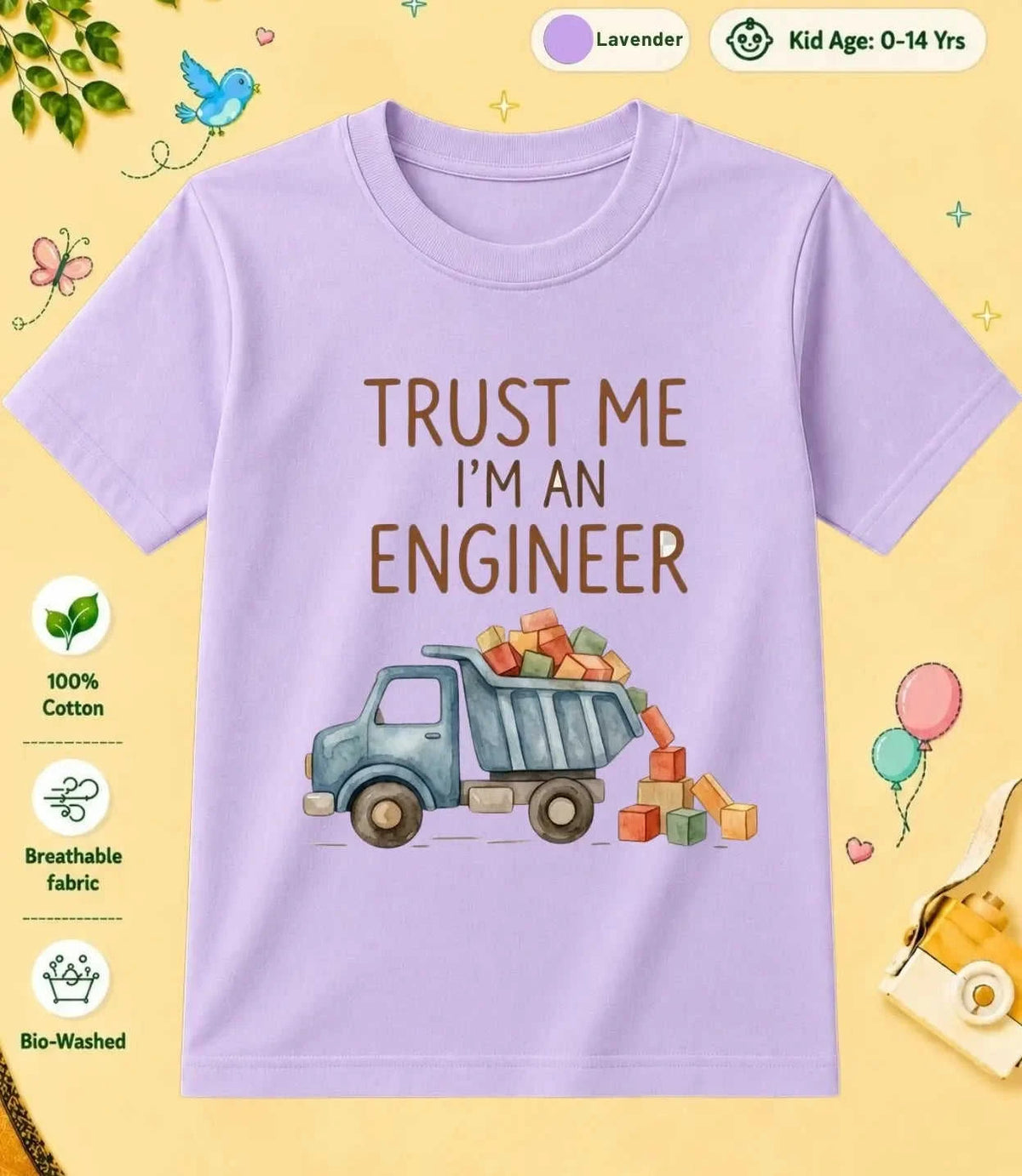6 December Special Day Kid Cotton Tee Swiftsoul