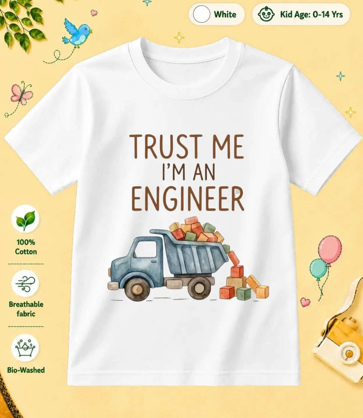 6 December Special Day Kid Cotton Tee Swiftsoul