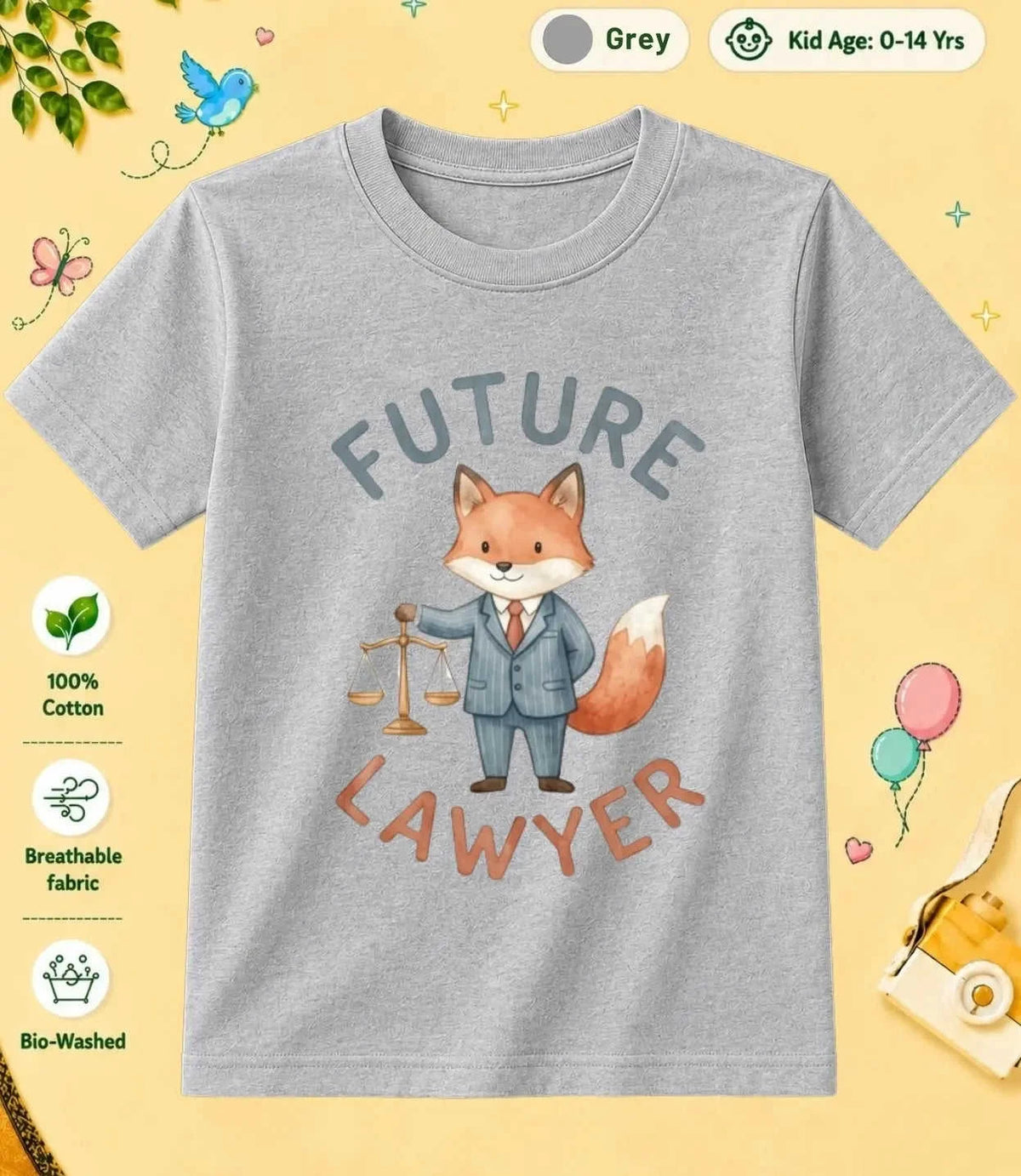 6 November Special Day Kid Cotton Tee Swiftsoul