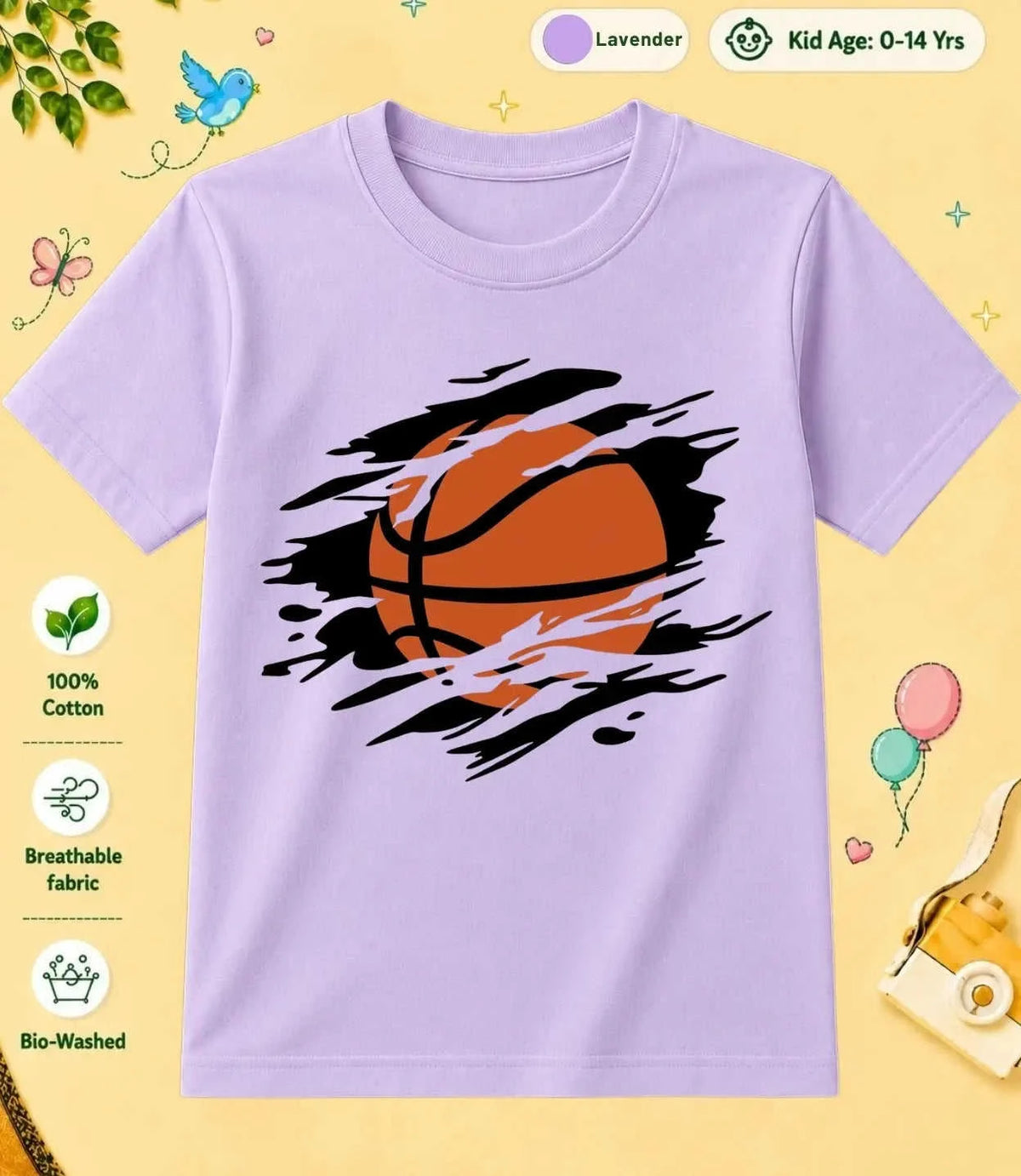 6 November Special Day Kid Cotton Tee Swiftsoul