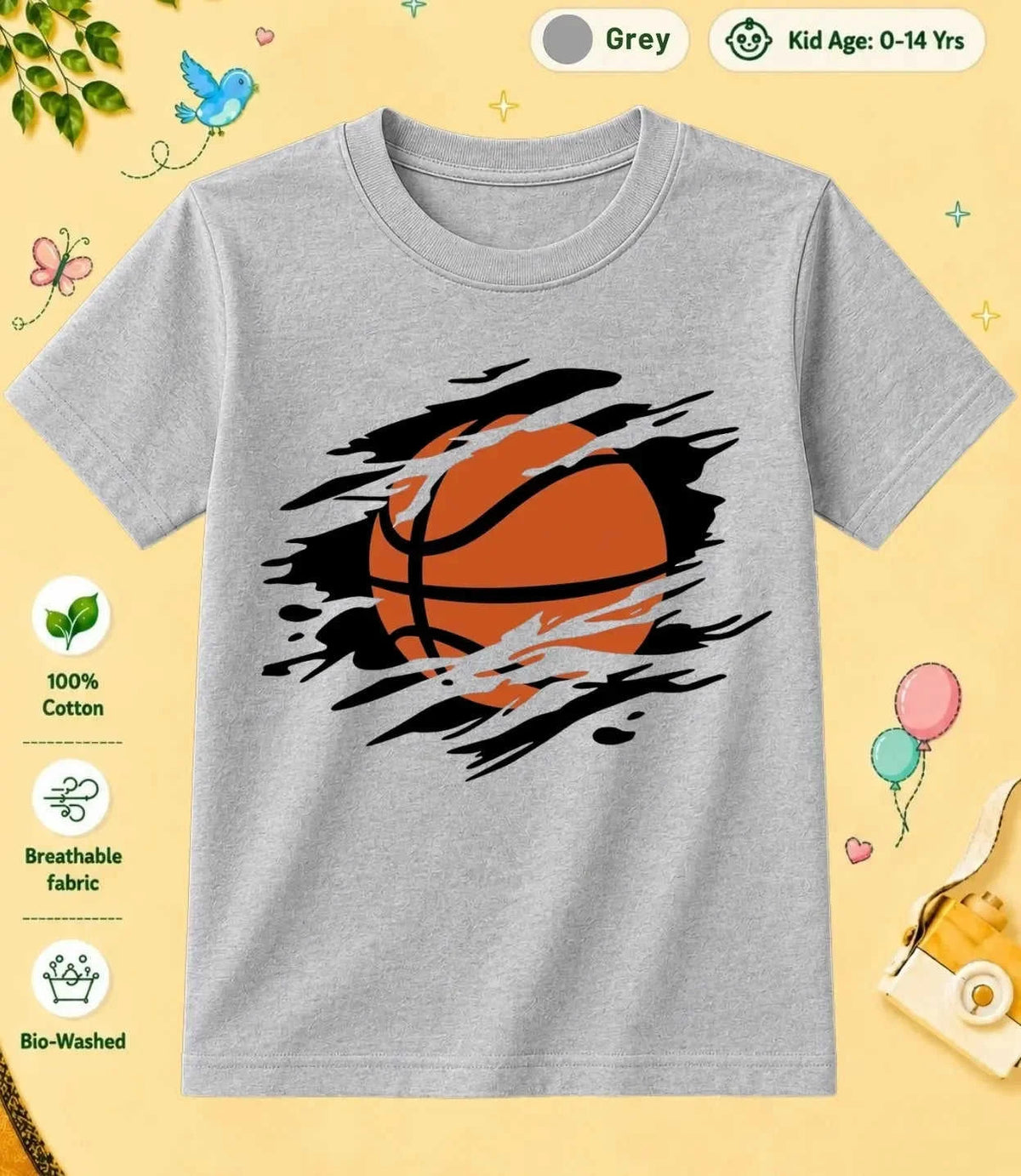 6 November Special Day Kid Cotton Tee Swiftsoul