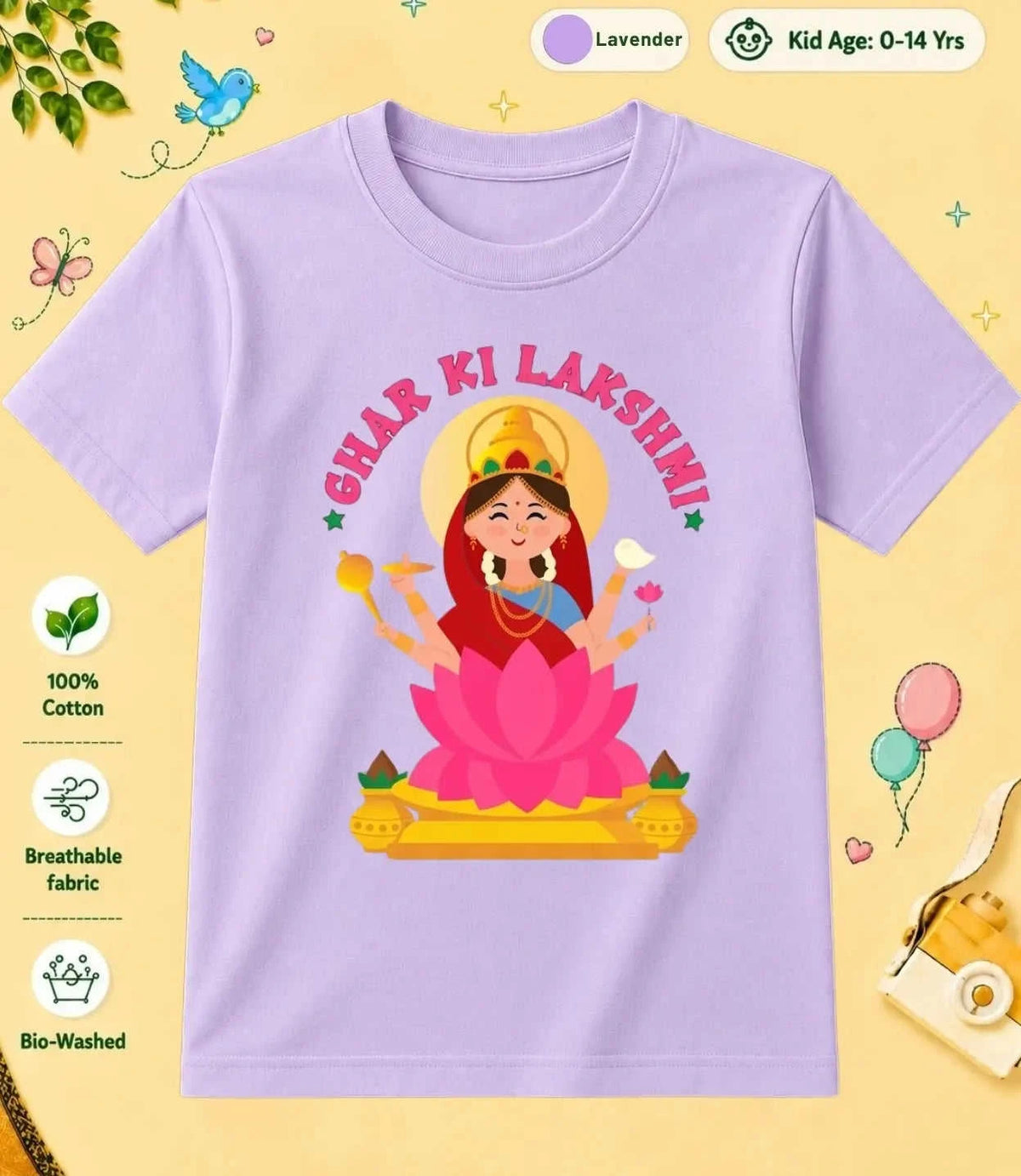 6 November Special Day Kid Cotton Tee Swiftsoul