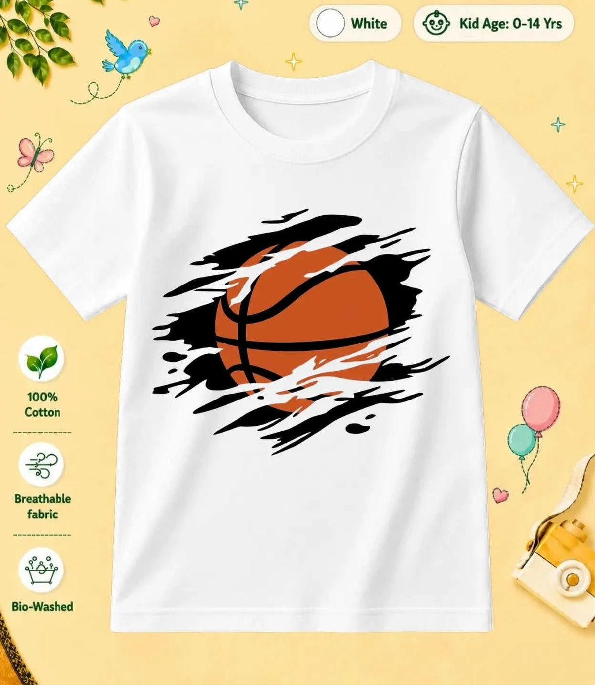 6 November Special Day Kid Cotton Tee Swiftsoul